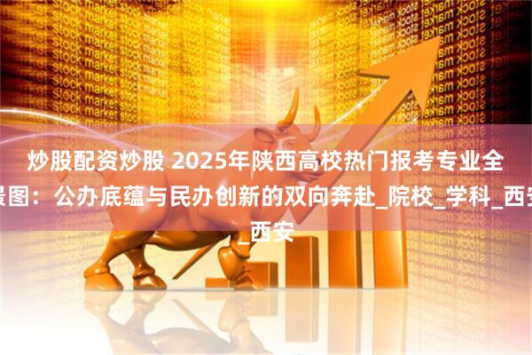 炒股配资炒股 2025年陕西高校热门报考专业全景图：公办底蕴与民办创新的双向奔赴_院校_学科_西安