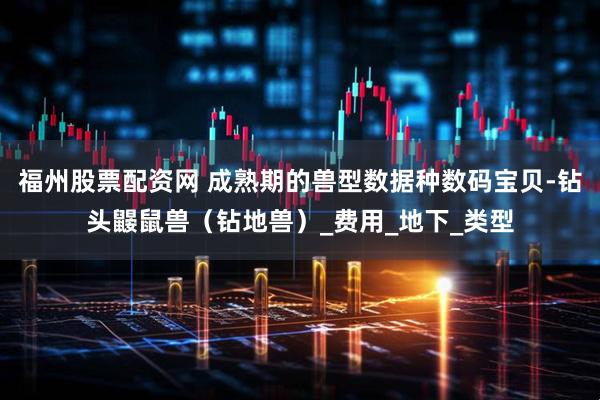 福州股票配资网 成熟期的兽型数据种数码宝贝-钻头鼹鼠兽（钻地兽）_费用_地下_类型